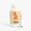 Plum Supplements Magnesium Glycinate bottle with capsules beside it
